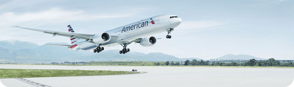 American Airlines 777-300 aircraft