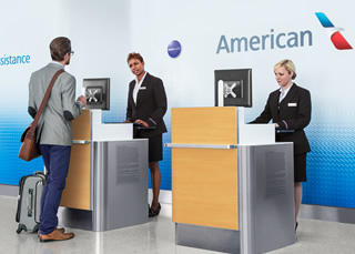 american airlines online bag check